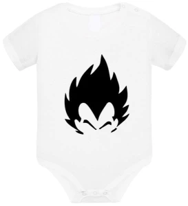 Dragon Ball Vegeta body niemowlęce z krótkim rękawem