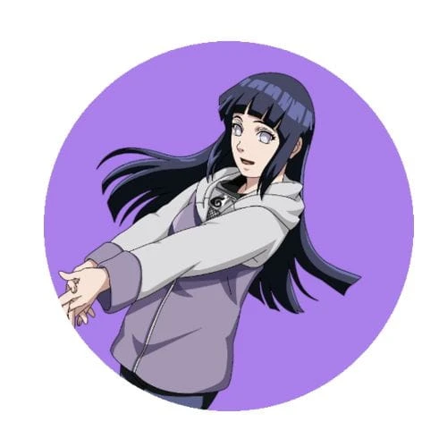 naruto hinata przypinka