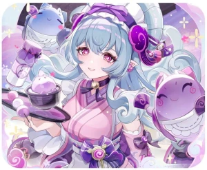 Genshin Impact Yumemizuki Mizuki podkładka pod mysz