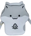 torebka chomiczek szara