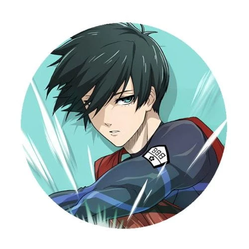 blue lock itoshi rin przypinka