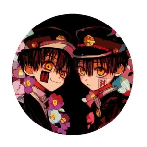 Przypinka Jibaku Shounen Hanako-kun Amane i Tsukasa