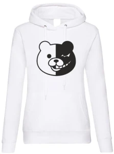 Danganronpa Monokuma bluza damska z kapturem