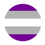 Przypinka Gray asexual