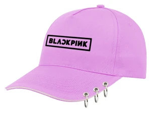 Czapka Blackpink z ringami