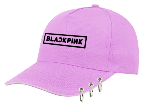 blackpink czapka z ringami