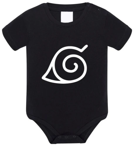 naruto konoha body krótki rękaw