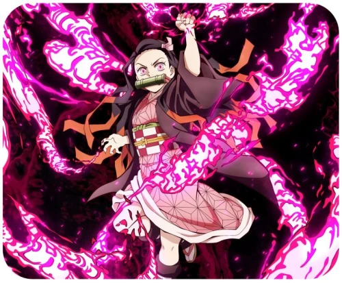 kimetsu no yaiba nezuko podkładka pod mysz demon slayer