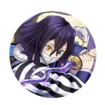 Przypinka Kimetsu no Yaiba Iguro Obanai