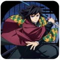 kimetsu no yaiba giyu podkładka