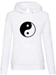 Yin Yang bluza damska z kapturem