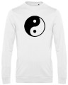 yin yang bluza biała