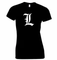 L koszulka damska death note anime manga