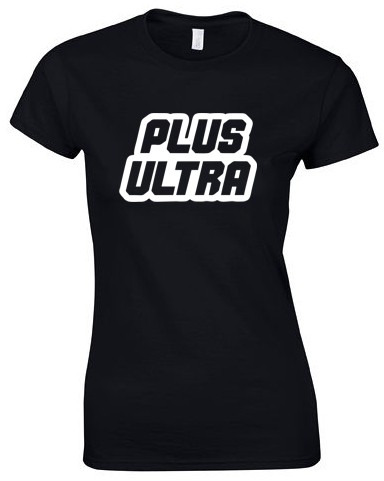 bnha plus ultra koszulka damska czarna.jpg