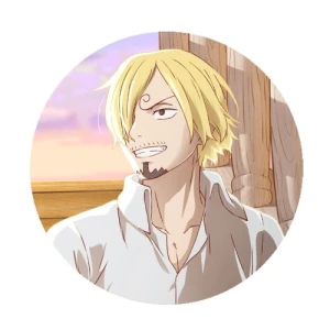 Przypinka One Piece Sanji
