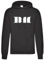 babymonster bluza męska czarna z kapturem