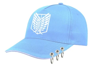 Shingeki no Kyojin czapka z ringami