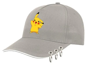 Pokemon Pikachu czapka z ringami