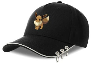 Pokemon Eevee czapka z ringami