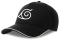 naruto konoha czapka czarna