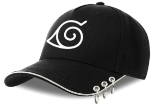 Naruto Konoha czapka z ringami