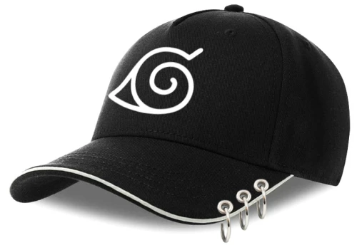 naruto konoha czapka z ringami
