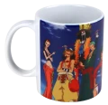 one piece biały kubek