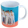 seventeen kubek kpop biały