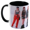 baby monster kubek kpop czarny