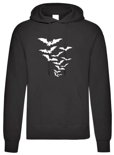 nietoperze halloween bluza męska z kapturem