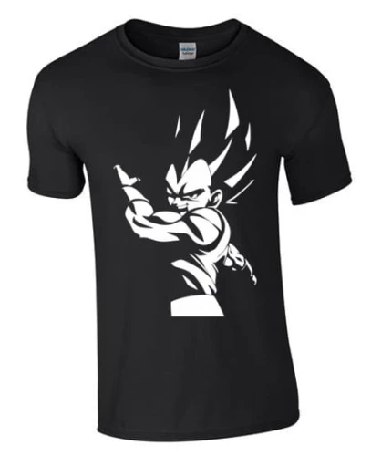 dragon ball vegeta koszulka męska