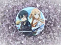 przypinka sword art online kirito i asuna