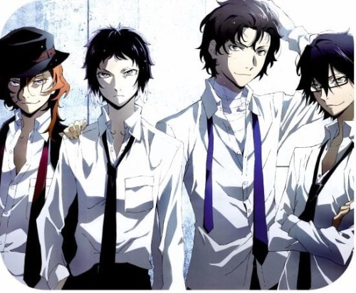 bungou stray dogs podkładka pod myszkę