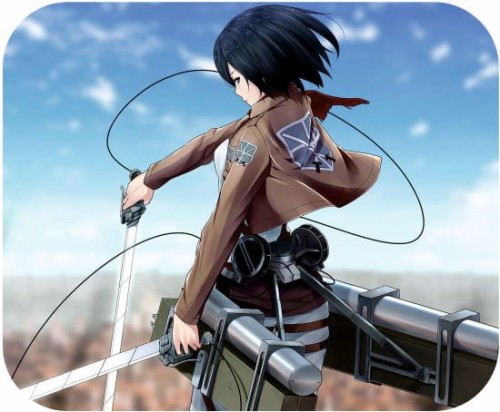mikasa shingeki no kyojin podkładka pod mysz