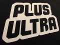 bnha plus ultra czarna z białym nadrukiem