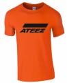 ateez koszulka męska pomarańczowa