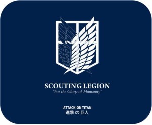 Shingeki no Kyojin Podkładka pod mysz 1