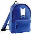 bts biały nadruk granatowy plecak