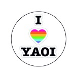 Przypinka I Love Yaoi