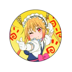 Przypinka Kobayashi-san Chi no Maid Dragon Tohru 1