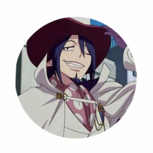 Przypinka Ao no Exorcist Mephisto