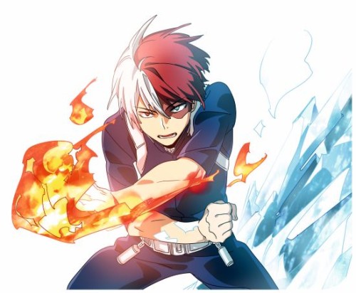 todoroki podkładka pod mysz bnha