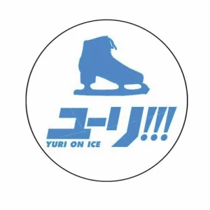 Przypinka Yuri on Ice logo