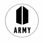 Przypinka BTS ARMY