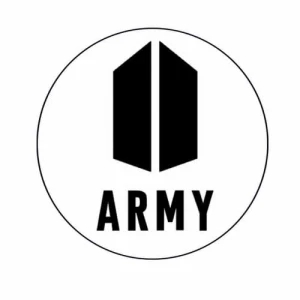 Przypinka BTS ARMY