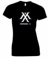 monsta x koszulka damska czarna