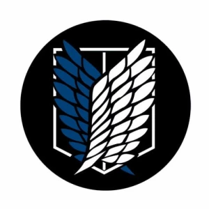 Przypinka Shingeki no Kyojin Skrzydła Wolności