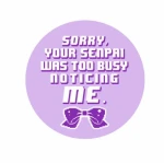 Przypinka Senpai