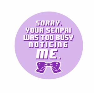 Przypinka Senpai