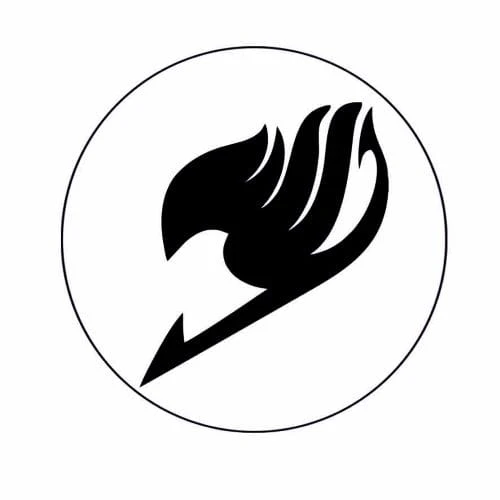 fairy tail logo czarne